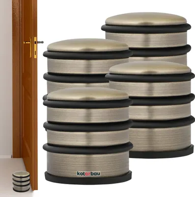 Produktbild von KOTARBAU® 4er Set Türstopper für Türen Freisehend Türpuffer Hoch Patiniert