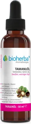 Produktbild von Bioherba Tamanuöl Reines Tamanu-Trägeröl 50 ml