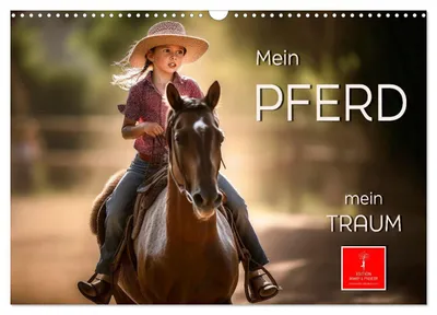 Produktbild von Mein Pferd - mein Traum (Wandkalender 2027 DIN A3 quer), CALVENDO Monatskalender