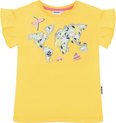 Produktbild von Mädchen-T-Shirt World  - Gelb - 116
