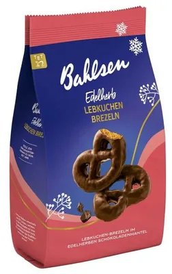 Obrázek produktu pro Bahlsen 89700 Bahlsen Lebkuchen Brezeln Kuchen 250,0 g