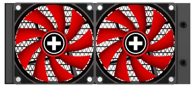 Produktbild von Xilence LQ240 AMD und Intel AiO 240mm Wasserkühlung, PWM, 300W TDP