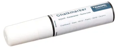 Zdjęcie produktu dla EUROPEL 356504 Marker kredowy EUROPEL 15 mm, opakowanie 1 blister, biały