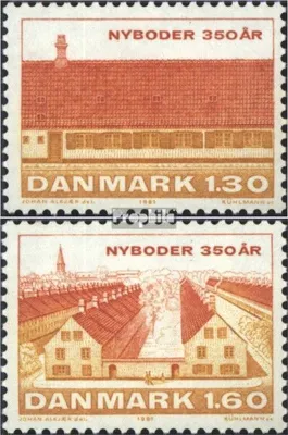 Produktbild von Briefmarken Dänemark 1981 Mi 728-729 (kompl.Ausg.) postfrisch 350 Jahre Nyboder