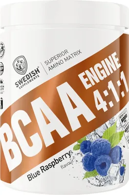 Produktbild von SWEDISH Supplements | BCAA Engine 4:1:1 Blue raspberry