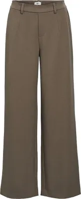 Produktbild von Object Lisa Wide Fit Hosen Braun 34 Damen Braun 34