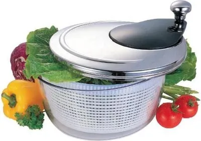 Produktbild von Lacor Salatschleuder Edelstahl 4L - Hochwertige Küchenausstattung