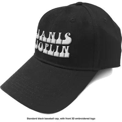Produktbild von Janis Joplin White Logo Black UNI