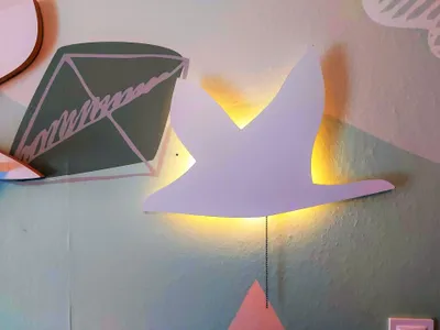 Image de Veilleuse LED à piles pour oiseaux