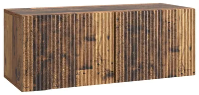 Image de Meuble TV mural Bois ancien 78,5 x 31 x 30 cm Bois d'ingénierie