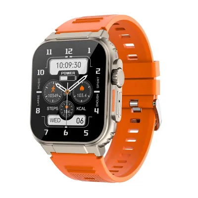 Zdjęcie produktu dla A70 1,96 calowy smartwatch, wodoodporny zgodnie z normą IP68, zegarek sportowy, BT5.0, inteligentny monitor aktywności fizycznej, zegarek wielofunkcyjny, kompatybilny z systemem Android 4.4/iOS 8.0