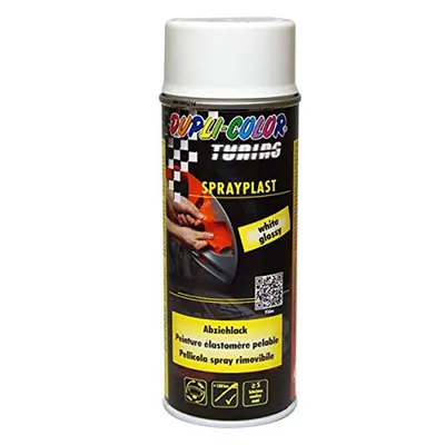 Produktbild von Dupli-Color Sprayplast - Abziehlack - Sprühfolie weiß seidenglanz 400 ml.