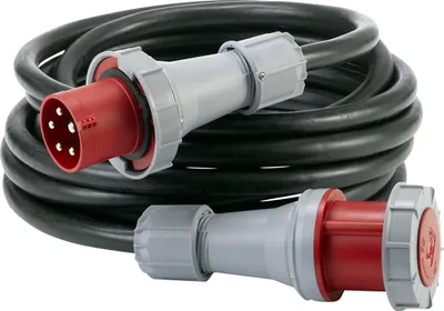 Produktbild von HEDI VKD106316 Drehstrom-Verlängerung 63 A, 10 m 5x16,0 mm²