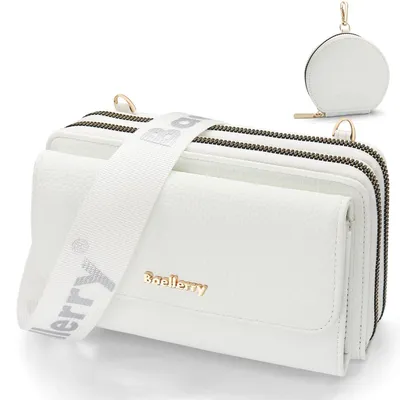 Produktbild von Handytasche zum Umhängen, Kunstleder, verstellbarer Schultergurt, Kartenfächer, für Alltag