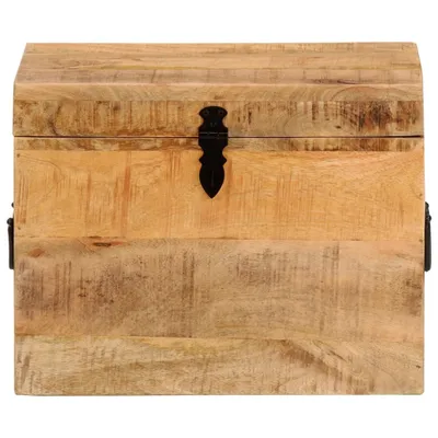 Immagine prodotto di Contenitore Portaoggetti 39x28x31cm in Legno Massello di Mango