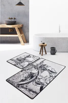 Image de Mijolnir, Hand- CHL2368, Multicolore, Tapis de bain, 700 g/m², 100 % velours