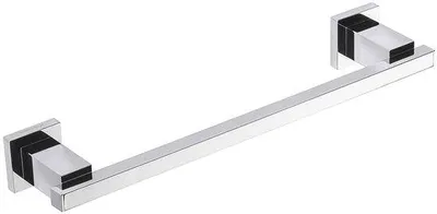 Obrázek produktu pro Uniqoos® Držák ručníků 40 cm – nerezové provedení, chromový vzhled, úsporný design pro koupelny, snadná montáž