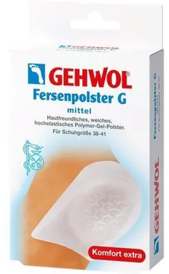 Zdjęcie produktu dla GEHWOL Podkładka pod piętę G średnia, 2 plastry