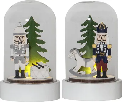 Zdjęcie produktu dla Star Trading Nutcracker, Lekka ozdoba, Wielobarwny, IP20, 2 szt., LED, 0,03 W