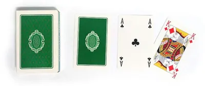 Zdjęcie produktu dla Karty do gry Dal Negro Poker, kolor zielony