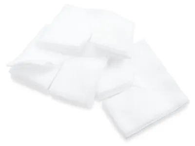 Produktbild von Meditrade BeeSana Mullschlitzkompresse 8-fach 7,5 x 7,5 cm - unsteril - 100 Stk.