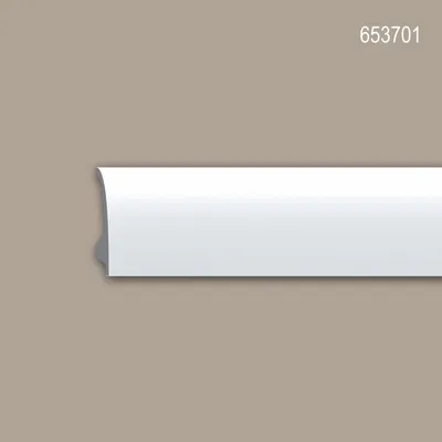 Produktbild von Profhome 653701 Sockelleiste Fußleiste für indirekte Beleuchtung Stuckleiste 2 m