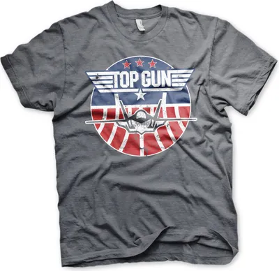 Produktbild von Top Gun Tomcat T-Shirt - Small - Dark-Heather