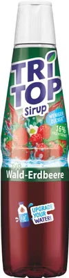 Produktbild von Tri Top Getränke-Sirup Wald-Erdbeere 600ml - Fruchtiger Geschmack (1er Pack)
