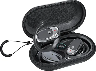 Produktbild von INF Bluetooth-Kopfhörer: Open-Ear, lange Akkulaufzeit Schwarz