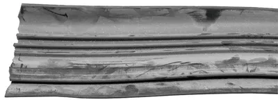 Obrázek produktu pro Gumové prodloužení blatníku 154x57x4,5 mm 1 m