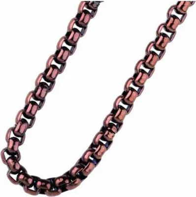 Produktbild von Halskette 50 cm - Edelstahl - Venezianer - bronze