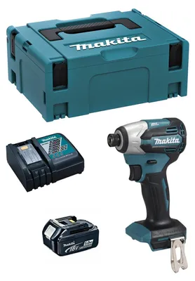 Produktbild von Schlagschrauber MAKITA DTD158RTJ1 (1 x 5,0 Ah + DC18RC + MAKPAC 3)