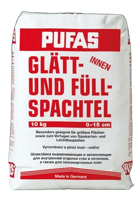 Produktbild von Pufas Glätt- und Füllspachtel 10kg 3202000