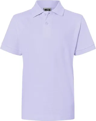Produktbild von Hochwertiges Polohemd mit Armbündchen lilac, Gr. S