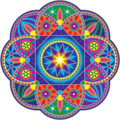 Immagine prodotto di Sunseal Decal Sunburst Mandala -- Set da 2 pezzi - 13,5 cm