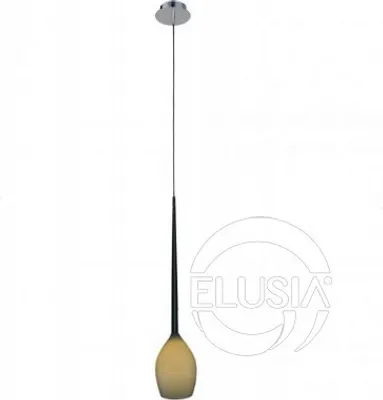 Produktbild von Izza 1 Pendelleuchte Olive mit E14 Fassung, IP20, höhenverstellbar, 13x21x120 cm