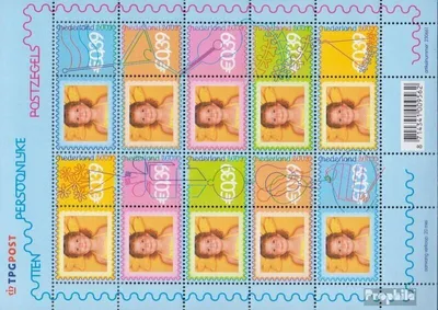 Produktbild von Briefmarken Niederlande 2003 Mi 2122-2131 Kleinbogen (kompl.Ausg.) postfrisch Grußmarken