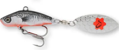 Produktbild von Savage Gear 3D Sticklebait Tailspin Black Red 6,5 cm 9 g Wobbler