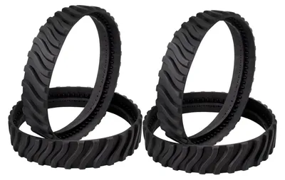 Imagen del producto de Bandas de repuesto de alta calidad – Bandas para piscinas – Compatibles con Zodiac MX8/MX6 – Fáciles de instalar – 4 unidades – Número de pieza R0526100 – Bandas para piscinas