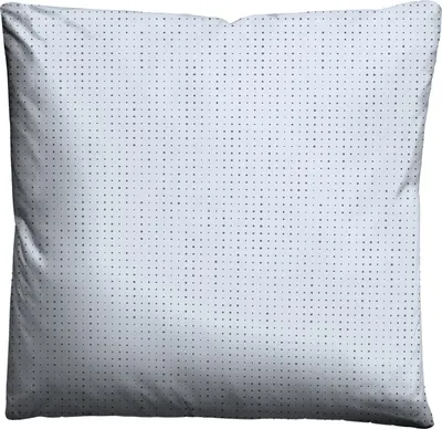Produktbild von biberna 0636047 Mako-Satin Bettwäsche PUNKTE - MIX & MATCH color: blau, size: 1x 80x80 cm