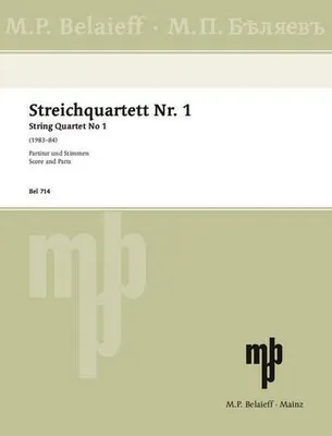 Produktbild von Streichquartett Nr. 1