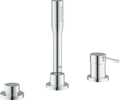 Obrázek produktu pro Vanová baterie na okraj vany GROHE Essence, 3-otvorová, chromová, lesklá