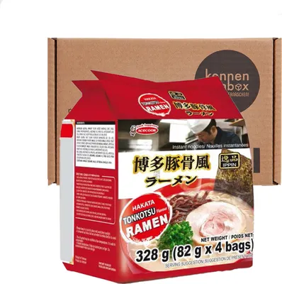 Produktbild von ACECOOK Ippin Hakata Tonkotsu Ramen 4er-Pack