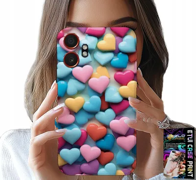 Obrázok produktu pre Puzdro pre Samsung Xcover 7 Pro - farebné srdiečka s možnosťou personalizácie