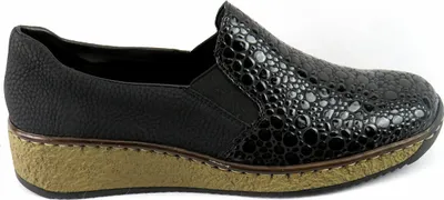 Produktbild von Rieker Rieker D.Slipper 56466-46 Damen Slipper in Schwarz, Größe 36