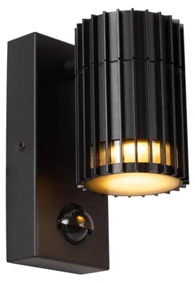 Productafbeelding van Lucide TIMBALA – Wandlamp / Buitenwandlamp voor binnen- en buitengebruik - 15 cm, 7W - Buitenwandlamp (11839/01/30)