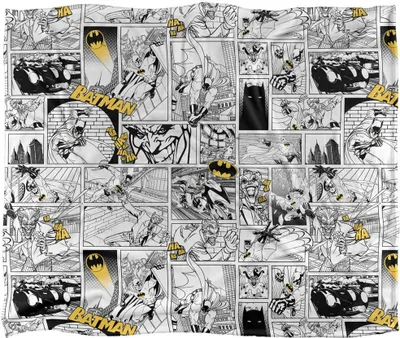Produktbild von Batman - Decke, Aktionspanels TV18663 (Einheitsgröße) (Bunt)