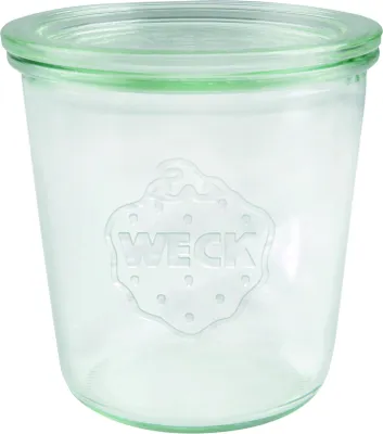 Produktbild von Weck Sturzglas 500 ml, Einmach Glas mit Deckel; zum Einkochen; 6 Stück