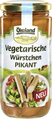 Obrázok produktu pre Vegetariánske párky - pikantné 200g