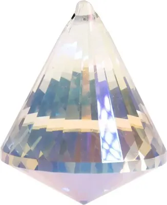 Obrázok produktu pre Sun Catcher Crystal Cone Bright Pearl Aaa Quality -- sada 4 ks - 4,2 x 5,3 cm